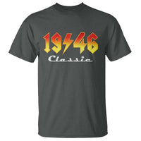 80th Birthday T Shirt Classic Born 1946 Turning 80 Year Old