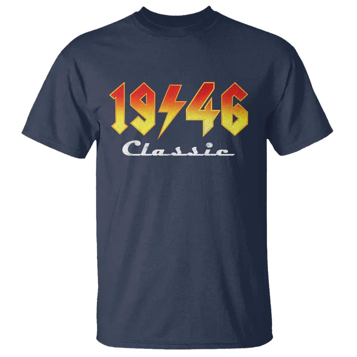80th Birthday T Shirt Classic Born 1946 Turning 80 Year Old