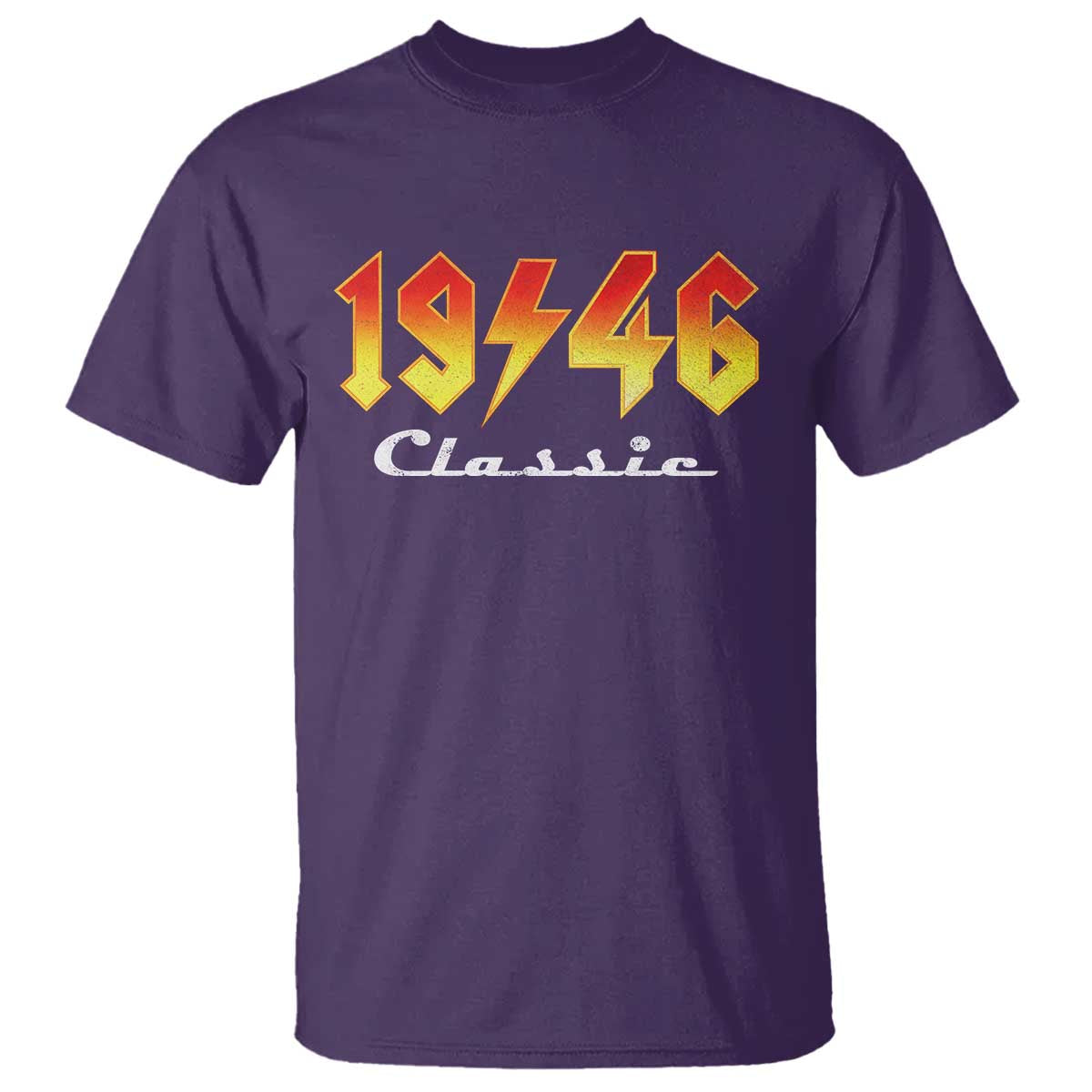 80th Birthday T Shirt Classic Born 1946 Turning 80 Year Old