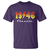 80th Birthday T Shirt Classic Born 1946 Turning 80 Year Old