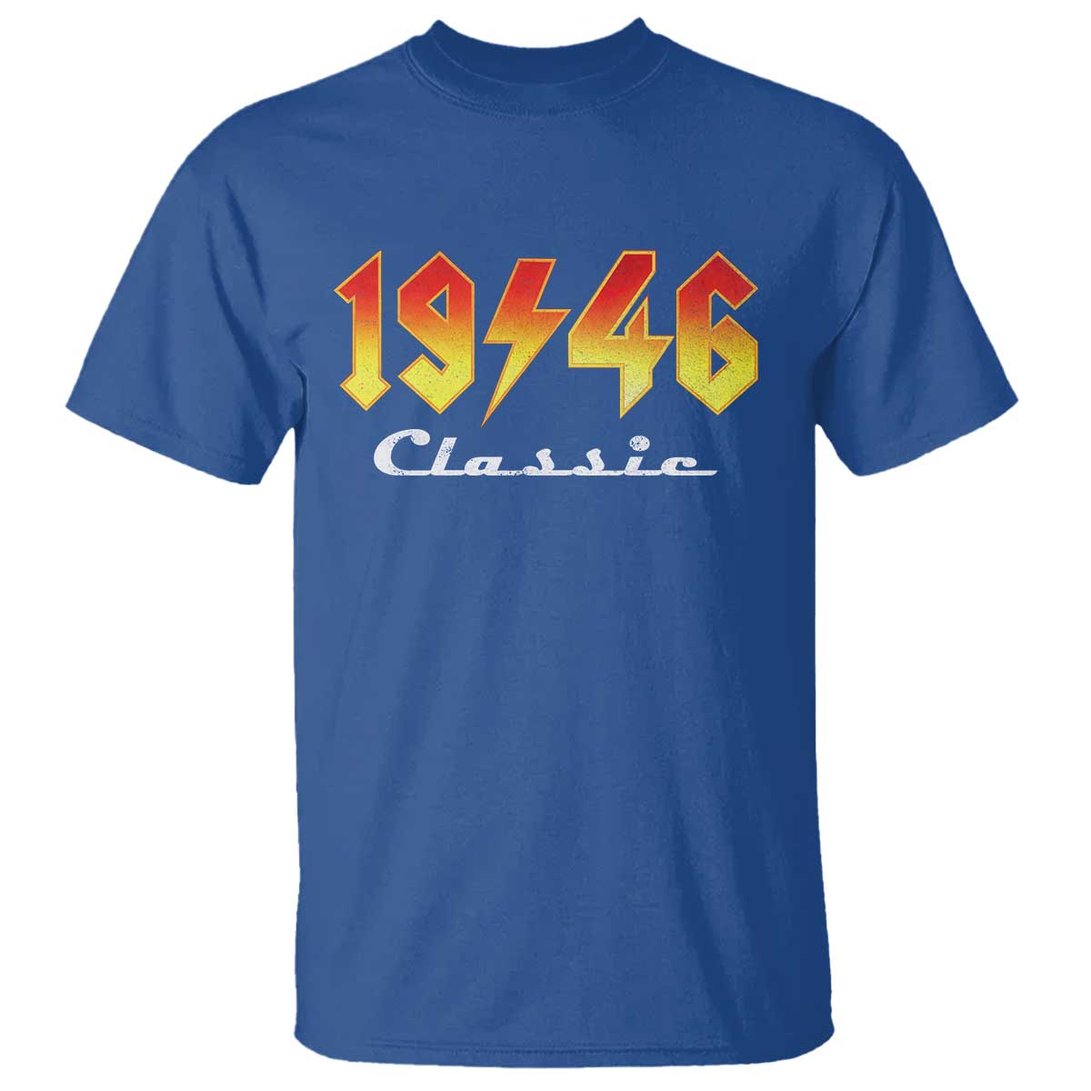 80th Birthday T Shirt Classic Born 1946 Turning 80 Year Old