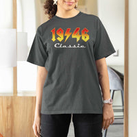 80th Birthday T Shirt For Women Classic Born 1946 Turning 80 Year Old