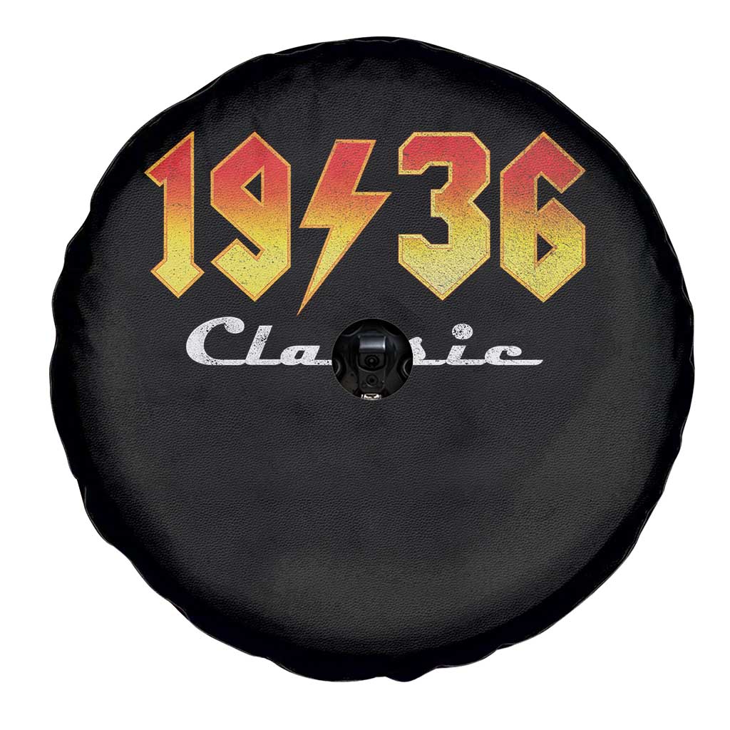 90th Birthday Spare Tire Cover Classic Born 1936 Turning 90 Year Old