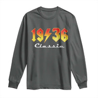 90th Birthday Long Sleeve Shirt Classic Born 1936 Turning 90 Year Old