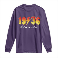 90th Birthday Long Sleeve Shirt Classic Born 1936 Turning 90 Year Old