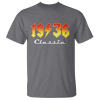 90th Birthday T Shirt Classic Born 1936 Turning 90 Year Old