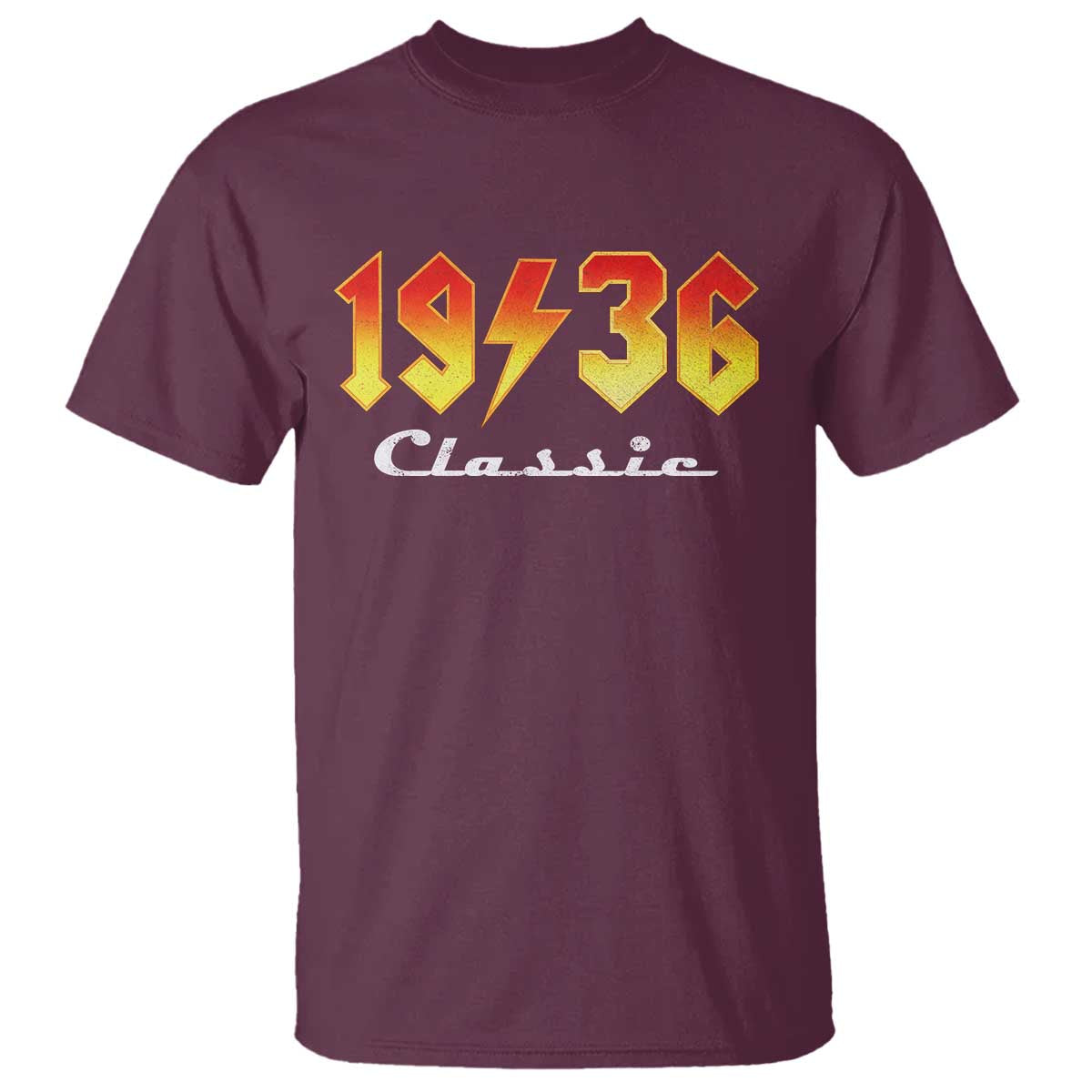90th Birthday T Shirt Classic Born 1936 Turning 90 Year Old
