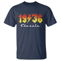 90th Birthday T Shirt Classic Born 1936 Turning 90 Year Old
