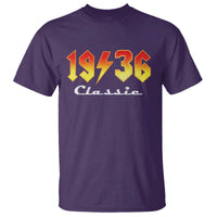 90th Birthday T Shirt Classic Born 1936 Turning 90 Year Old
