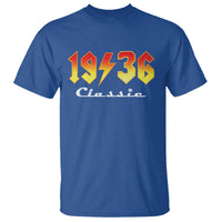90th Birthday T Shirt Classic Born 1936 Turning 90 Year Old