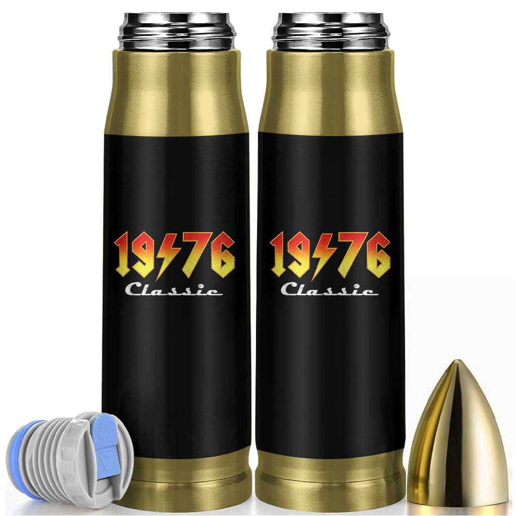 50th Birthday Bullet Tumbler Classic Born 1976 Turning 50 Year Old