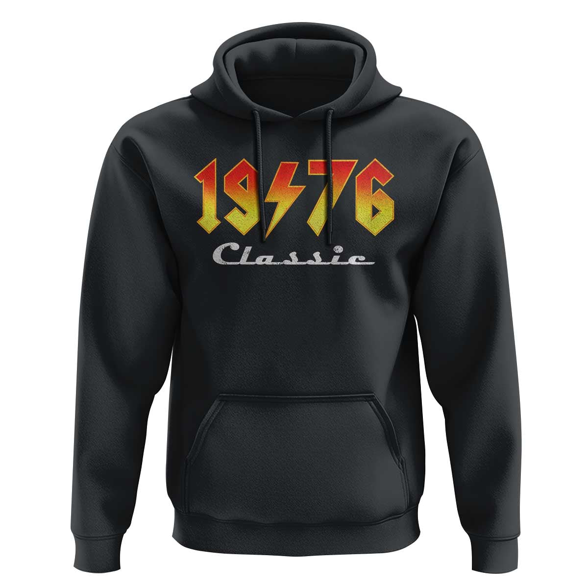 50th Birthday Hoodie Classic Born 1976 Turning 50 Year Old