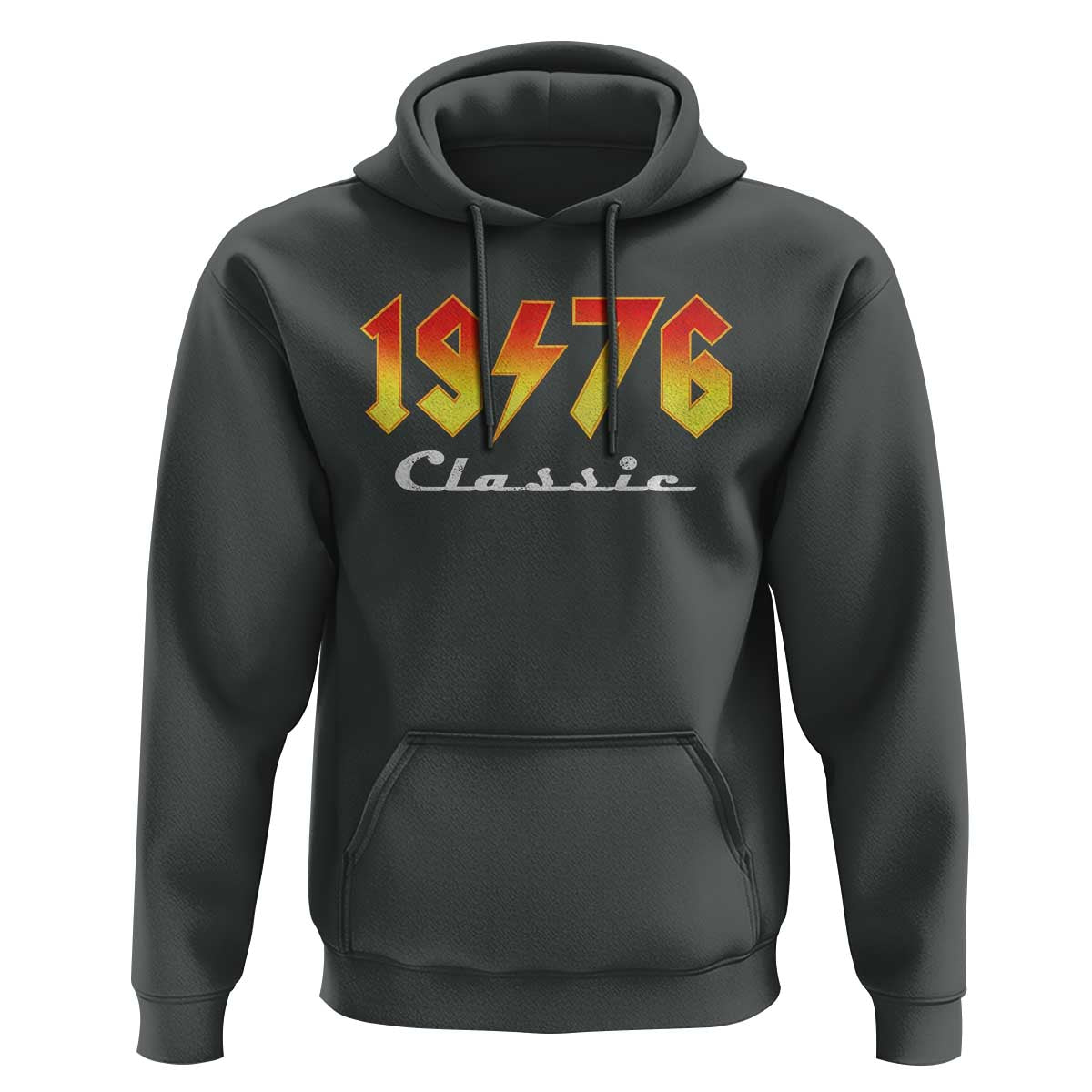 50th Birthday Hoodie Classic Born 1976 Turning 50 Year Old