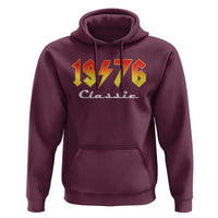 50th Birthday Hoodie Classic Born 1976 Turning 50 Year Old