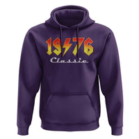 50th Birthday Hoodie Classic Born 1976 Turning 50 Year Old