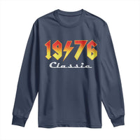 50th Birthday Long Sleeve Shirt Classic Born 1976 Turning 50 Year Old