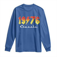 50th Birthday Long Sleeve Shirt Classic Born 1976 Turning 50 Year Old