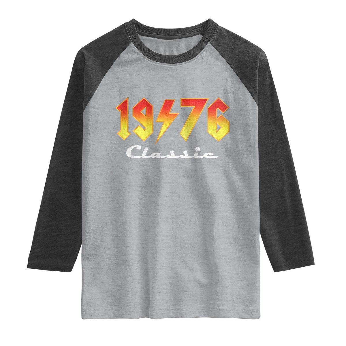 50th Birthday Raglan Shirt Classic Born 1976 Turning 50 Year Old
