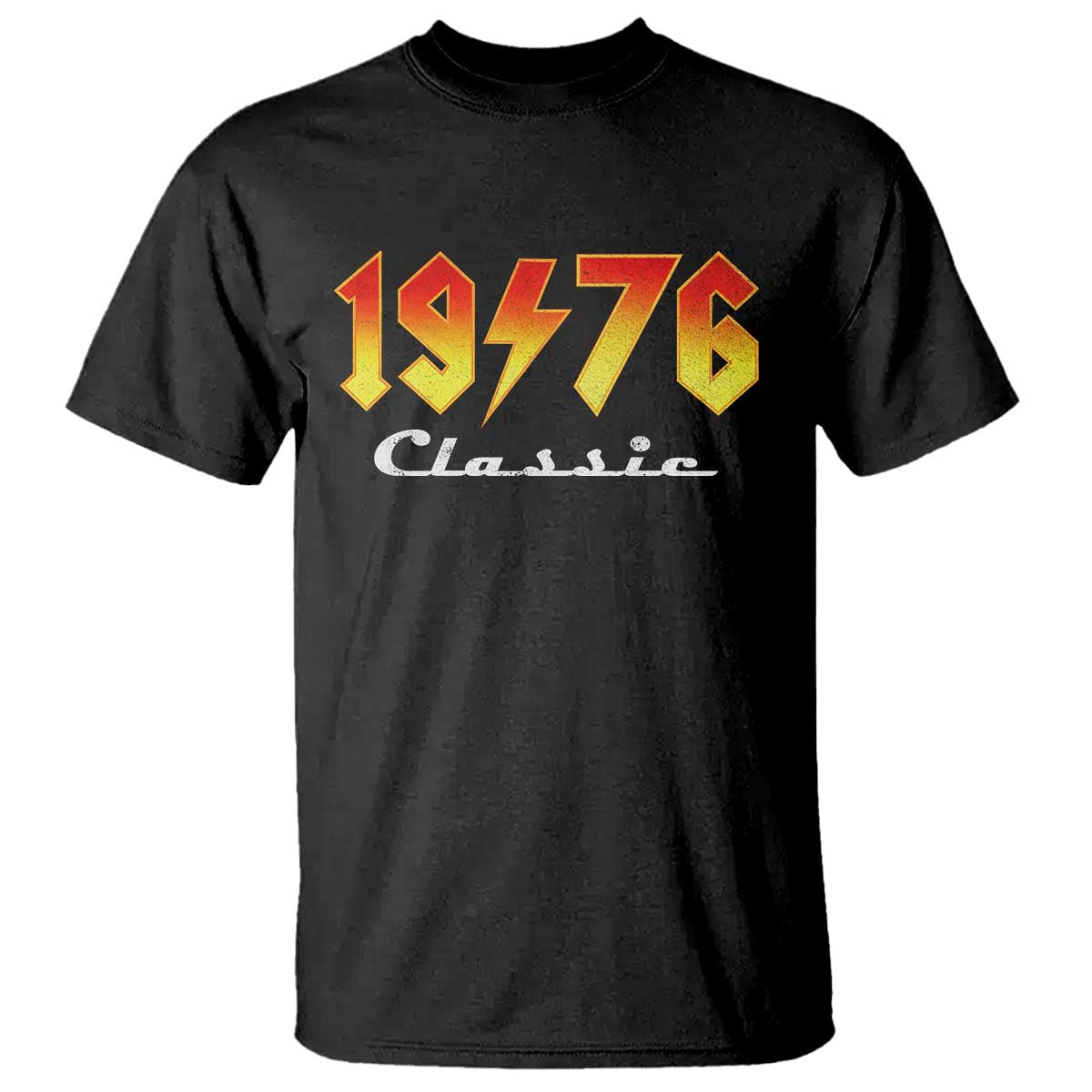 50th Birthday T Shirt Classic Born 1976 Turning 50 Year Old