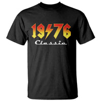 50th Birthday T Shirt Classic Born 1976 Turning 50 Year Old