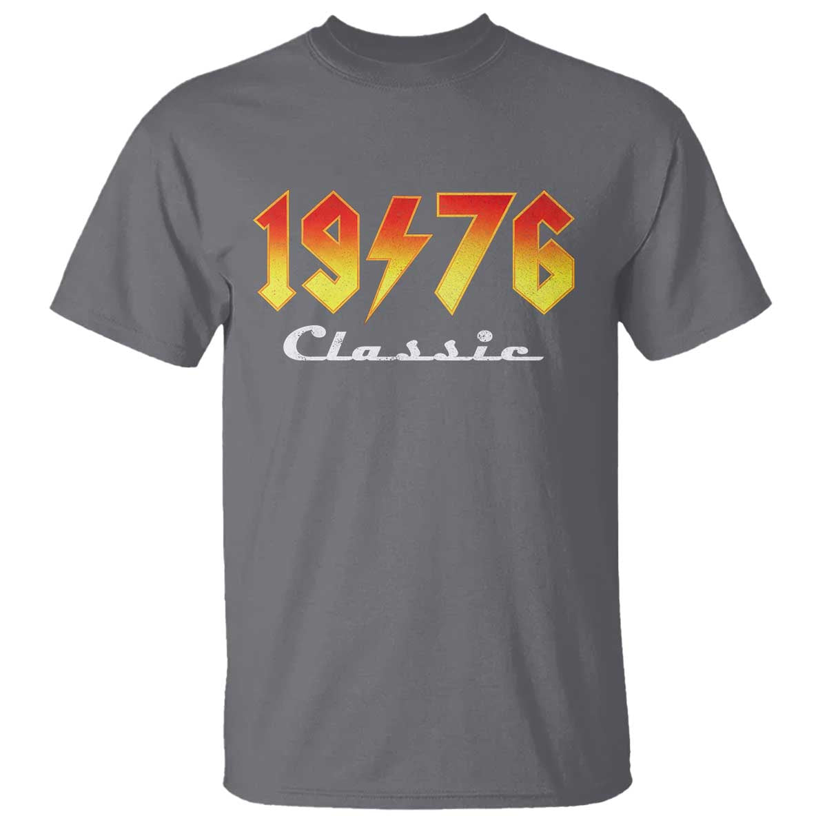 50th Birthday T Shirt Classic Born 1976 Turning 50 Year Old