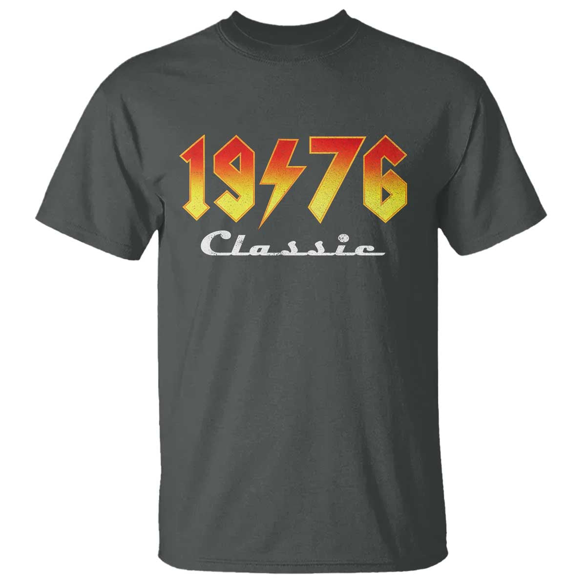 50th Birthday T Shirt Classic Born 1976 Turning 50 Year Old