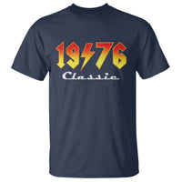 50th Birthday T Shirt Classic Born 1976 Turning 50 Year Old