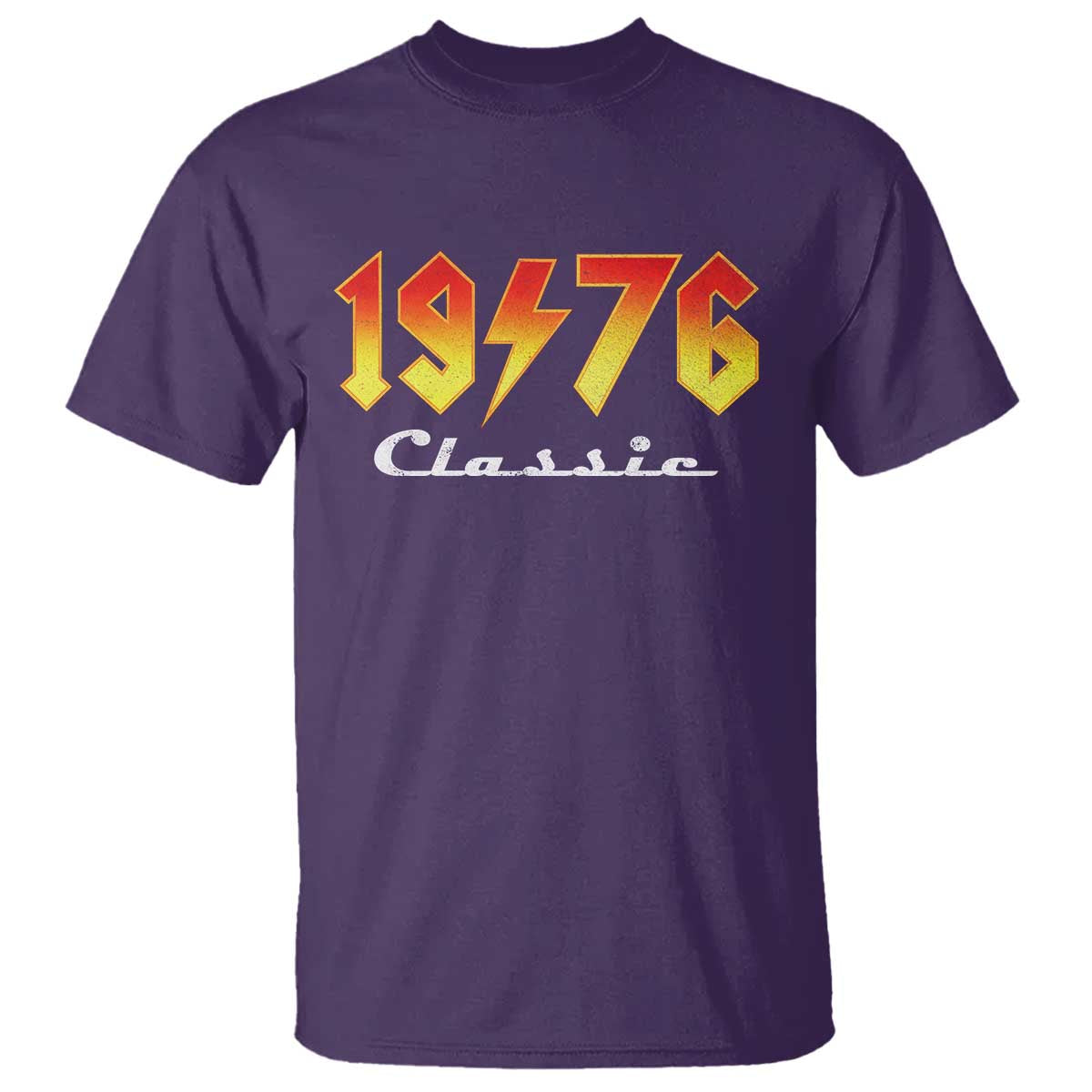 50th Birthday T Shirt Classic Born 1976 Turning 50 Year Old