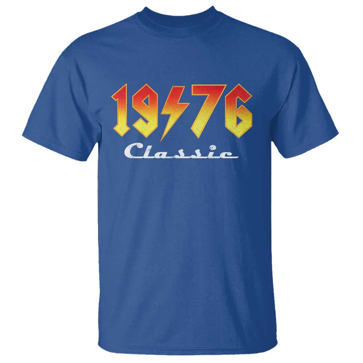 50th Birthday T Shirt Classic Born 1976 Turning 50 Year Old