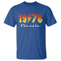 50th Birthday T Shirt Classic Born 1976 Turning 50 Year Old