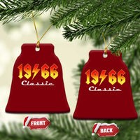 60th Birthday Ceramic Ornament Classic Born 1966 Turning 60 Year Old