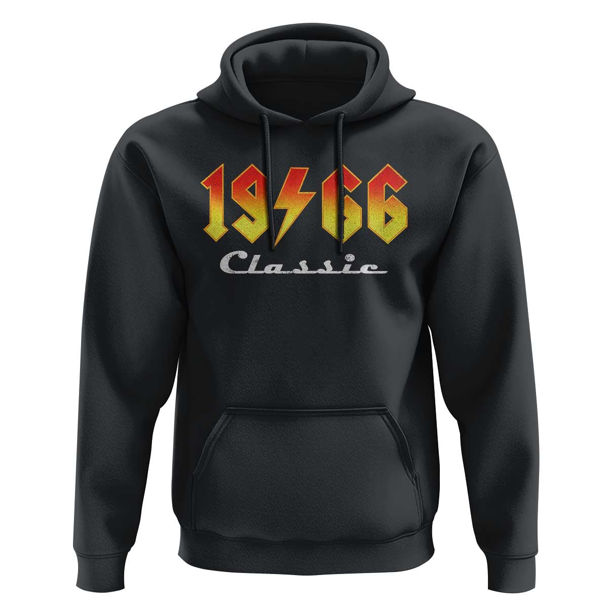 60th Birthday Hoodie Classic Born 1966 Turning 60 Year Old
