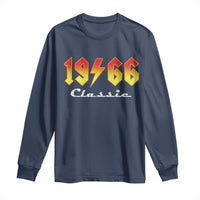 60th Birthday Long Sleeve Shirt Classic Born 1966 Turning 60 Year Old