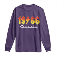 60th Birthday Long Sleeve Shirt Classic Born 1966 Turning 60 Year Old
