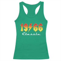 60th Birthday Racerback Tank Top Classic Born 1966 Turning 60 Year Old