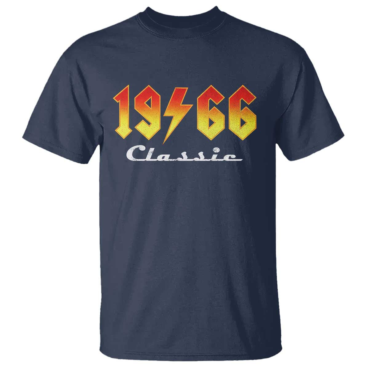 60th Birthday T Shirt Classic Born 1966 Turning 60 Year Old
