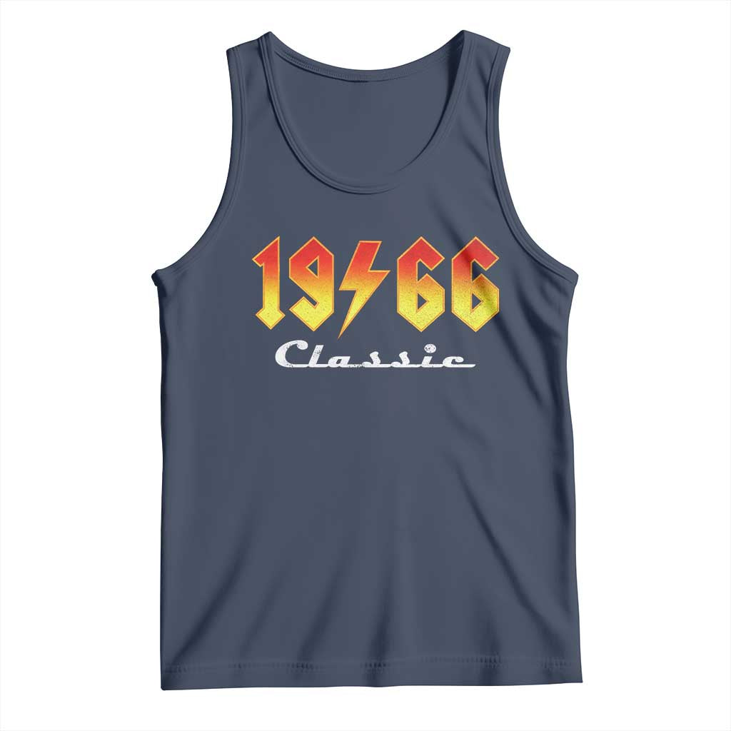60th Birthday Tank Top Classic Born 1966 Turning 60 Year Old