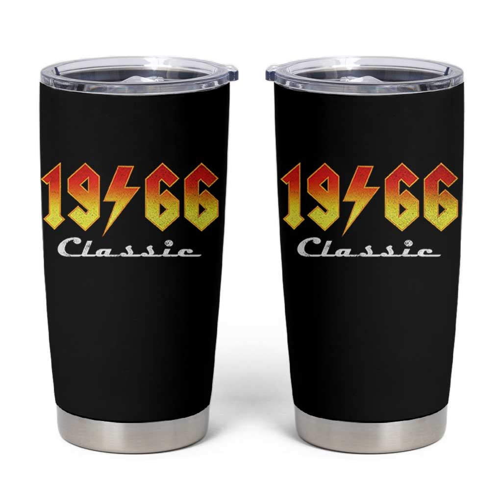 60th Birthday Tumbler Cup Classic Born 1966 Turning 60 Year Old
