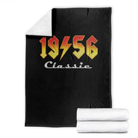 70th Birthday Throw Blanket Classic Born 1956 Turning 70 Year Old