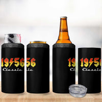 70th Birthday 4 in 1 Can Cooler Tumbler Classic Born 1956 Turning 70 Year Old