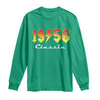 70th Birthday Long Sleeve Shirt Classic Born 1956 Turning 70 Year Old