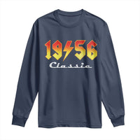 70th Birthday Long Sleeve Shirt Classic Born 1956 Turning 70 Year Old