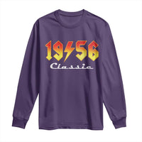 70th Birthday Long Sleeve Shirt Classic Born 1956 Turning 70 Year Old