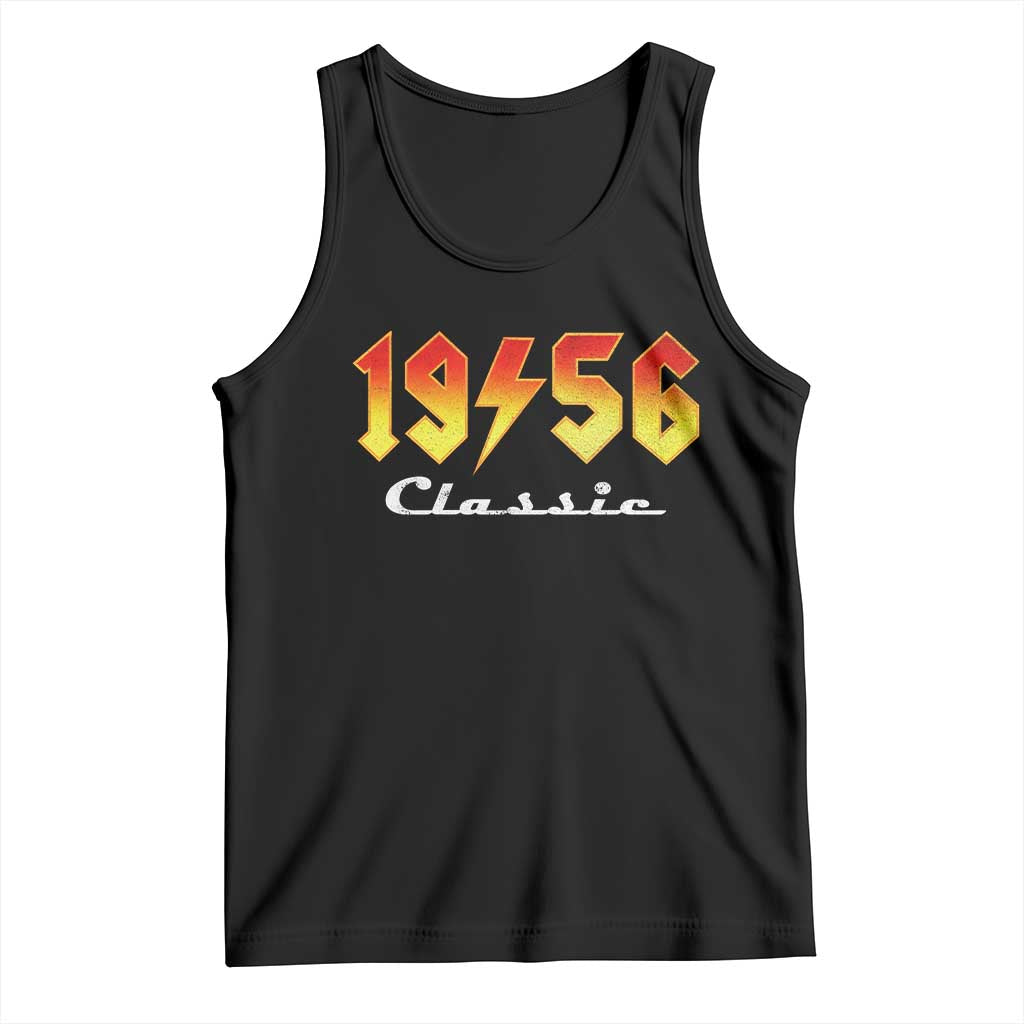 70th Birthday Tank Top Classic Born 1956 Turning 70 Year Old