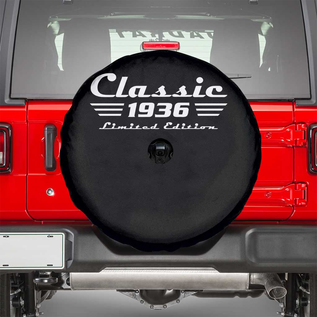Classic 1936 Birthday Spare Tire Cover 90yr 90th Birthday Gift