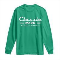 Classic 1936 Birthday Long Sleeve Shirt 90yr 90th Birthday Gift