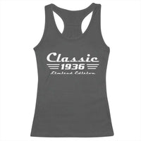 Classic 1936 Birthday Racerback Tank Top 90yr 90th Birthday Gift