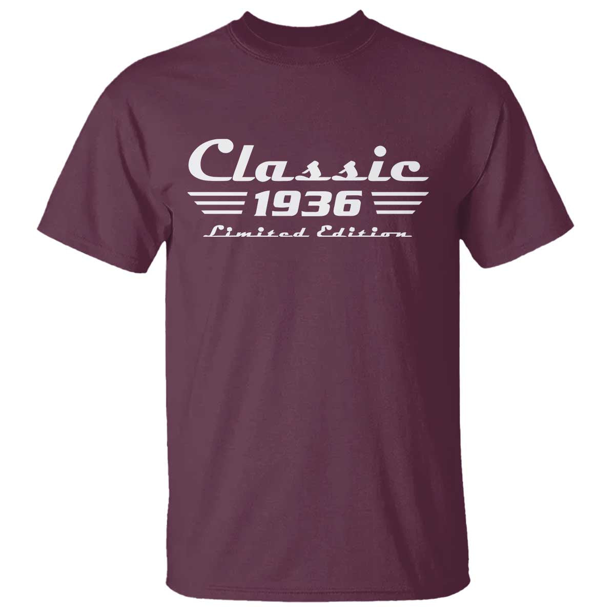 Classic 1936 Birthday T Shirt 90yr 90th Birthday Gift