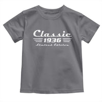 Classic 1936 Birthday Toddler T Shirt 90yr 90th Birthday Gift