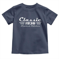 Classic 1936 Birthday Toddler T Shirt 90yr 90th Birthday Gift